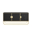 Posh Living Liyana  Sideboard Black/Gold