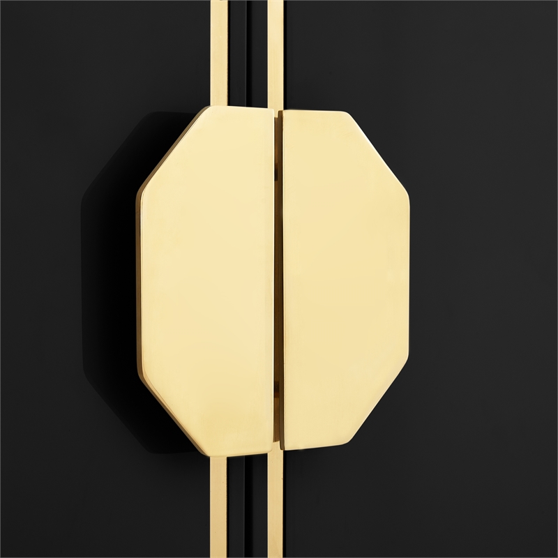 Posh Living Liyana  Sideboard Black/Gold