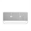 Posh Living Liyana  Sideboard Grey/Chrome