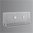 Posh Living Liyana  Sideboard Grey/Chrome