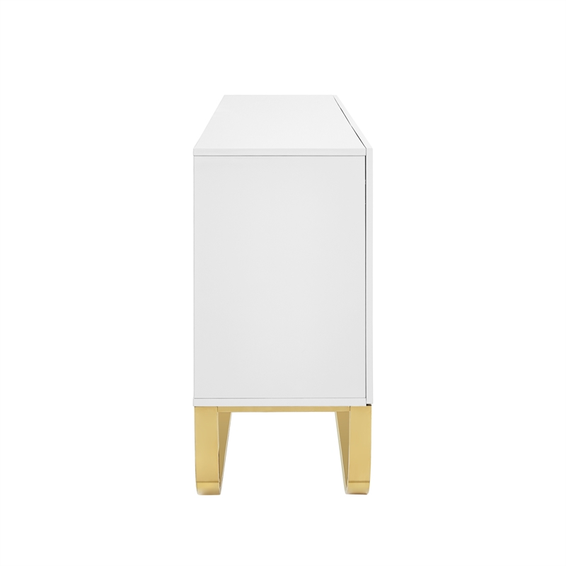 Posh Living Liyana  Sideboard White/Gold