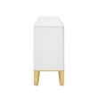 Posh Living Liyana  Sideboard White/Gold