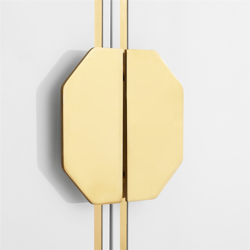 Posh Living Liyana  Sideboard White/Gold