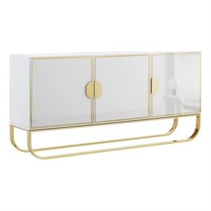 Posh Living Liyana  Sideboard White/Gold
