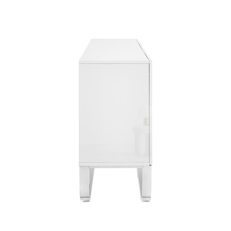 Posh Living Liyana  Sideboard White/Chrome