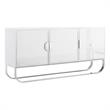 Posh Living Liyana  Sideboard White/Chrome