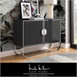 Posh Living Liyana  Sideboard Black/Chrome