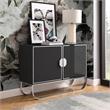 Posh Living Liyana  Sideboard Black/Chrome