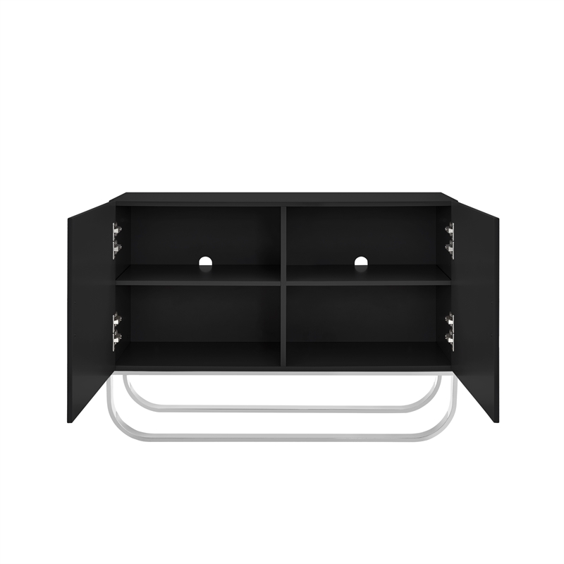 Posh Living Liyana  Sideboard Black/Chrome