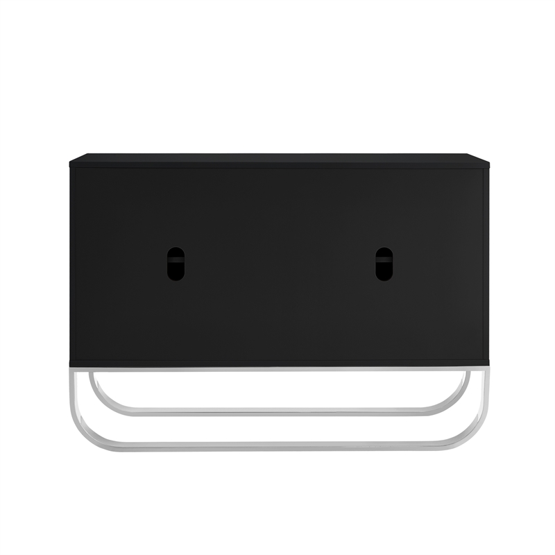 Posh Living Liyana  Sideboard Black/Chrome