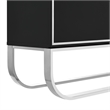 Posh Living Liyana  Sideboard Black/Chrome