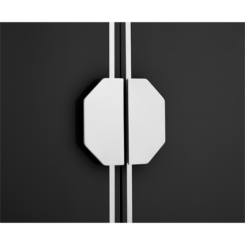 Posh Living Liyana  Sideboard Black/Chrome