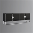 Posh Living Liyana  Sideboard Black/Chrome