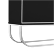 Posh Living Liyana  Sideboard Black/Chrome
