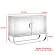 Posh Living Liyana  Sideboard Black/Gold