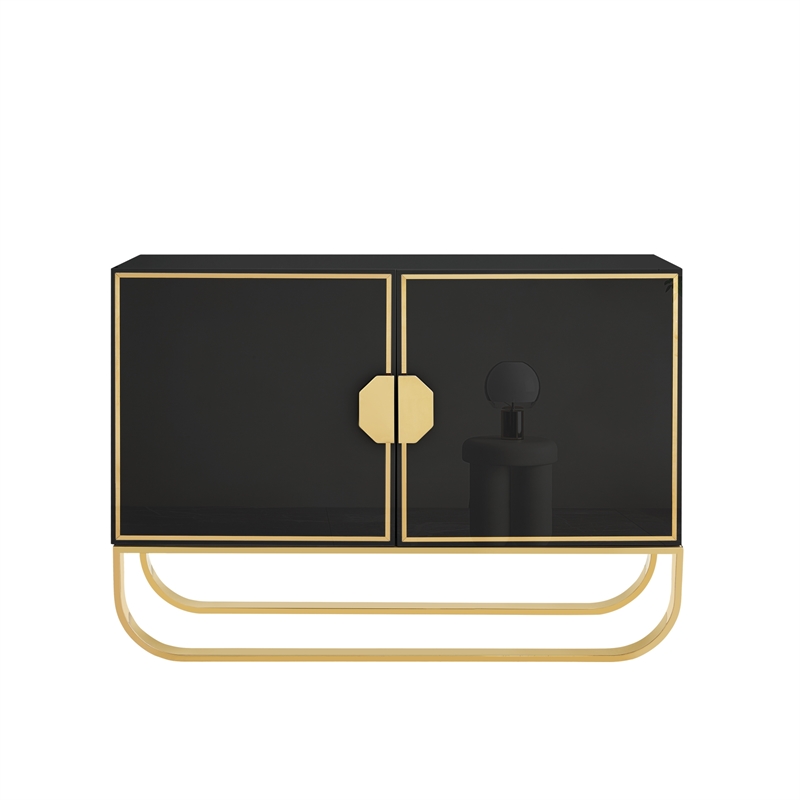 Posh Living Liyana  Sideboard Black/Gold
