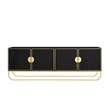Posh Living Liyana  Sideboard Black/Gold