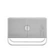 Posh Living Liyana  Sideboard Gray/Chrome