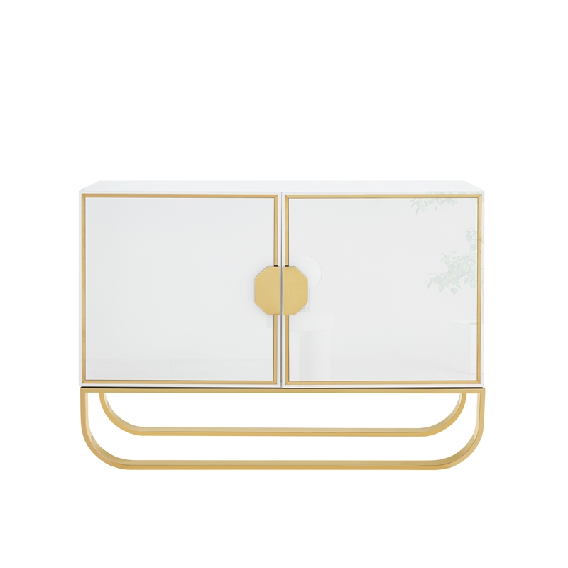 Posh Living Liyana  Sideboard White/Gold