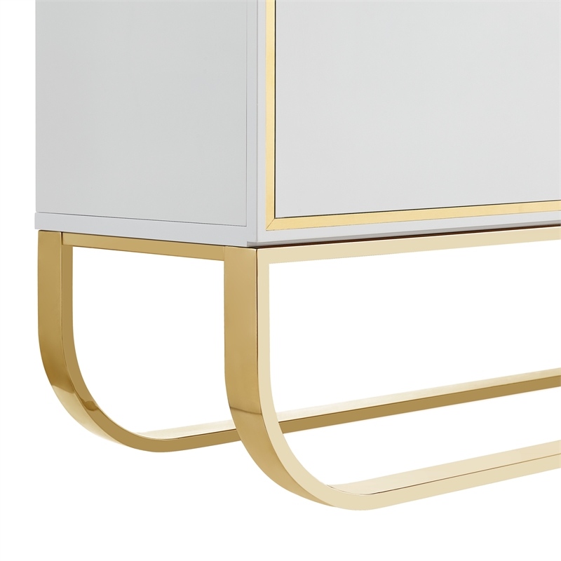Posh Living Liyana  Sideboard White/Gold