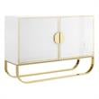 Posh Living Liyana  Sideboard White/Gold