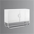 Posh Living Liyana  Sideboard White/Chrome