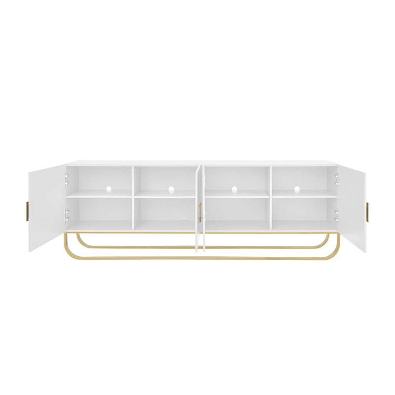 Posh Living Liyana  Sideboard White/Gold