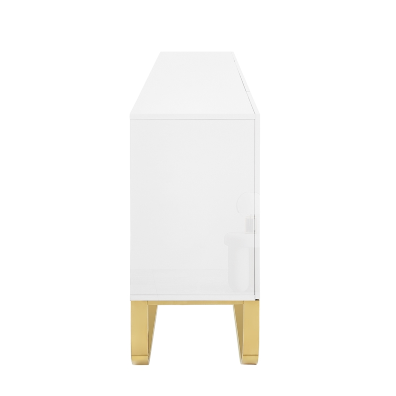 Posh Living Liyana  Sideboard White/Gold