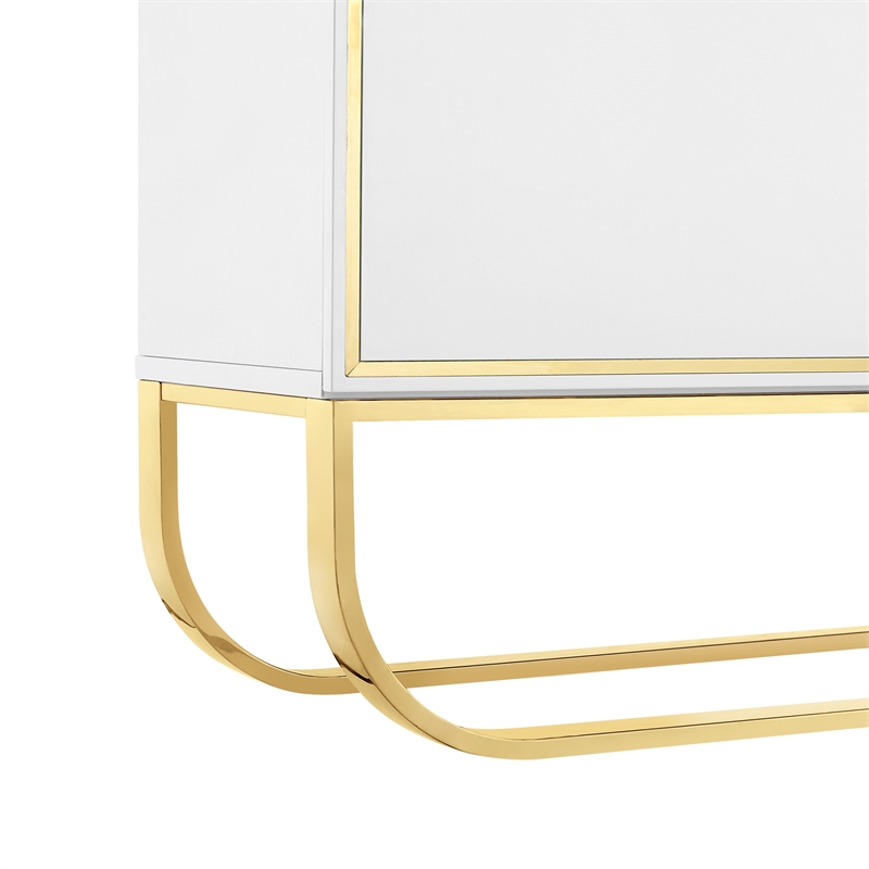 Posh Living Liyana  Sideboard White/Gold