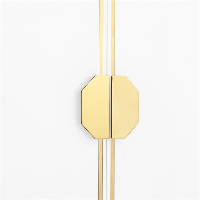 Posh Living Liyana  Sideboard White/Gold