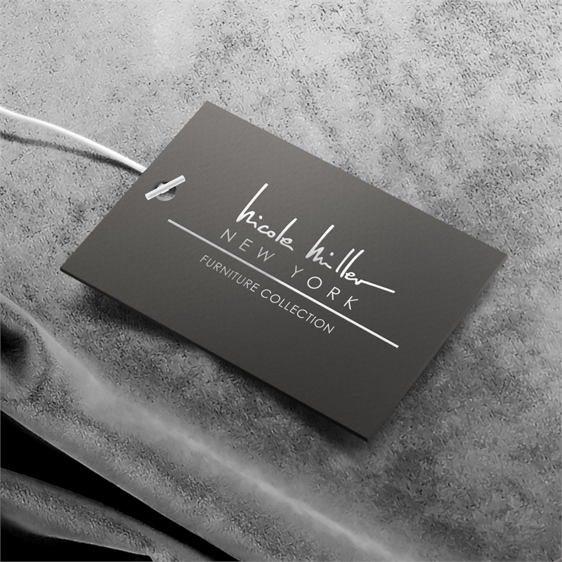 Posh Living Omer Faux Shagreen Coffee Table Cream White/Gold