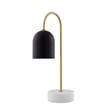 Posh Living Rya Table Lamp 5ft Power Cord Black