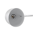 Posh Living Armin Table Lamp 5ft Power Cord Marble Stone Base Chrome
