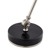Posh Living Armin Table Lamp 5ft Power Cord Marble Stone Base Stainless Steel