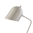 Posh Living Armin Table Lamp 5ft Power Cord Marble Stone Base Stainless Steel