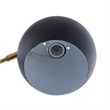 Posh Living Ameya Table Lamp 5ft Power Cord Marble Stone Base Black