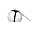 Posh Living Ameya Table Lamp 5ft Power Cord Marble Stone Base Chrome