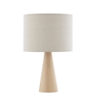 Posh Living Brynlie Table Lamp 5ft Power Cord USB Charger Beige