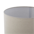 Posh Living Catarina Table Lamp 5ft Power Cord USB Charger Beige