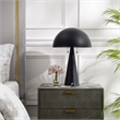 Posh Living Bradford Table Lamp USB Charger Black