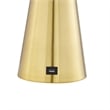 Posh Living Bradford Table Lamp USB Charger Brass
