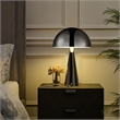 Posh Living Bradford Table Lamp USB Charger Chrome