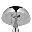 Posh Living Bradford Table Lamp USB Charger Chrome