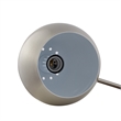 Posh Living Kendric Table Lamp 5ft Power Cord Marble Stone Base Stainless Steel