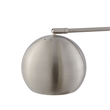 Posh Living Kendric Table Lamp 5ft Power Cord Marble Stone Base Stainless Steel