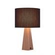 Posh Living Catarina Table Lamp 5ft Power Cord USB Charger Black