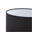 Posh Living Catarina Table Lamp 5ft Power Cord USB Charger Black