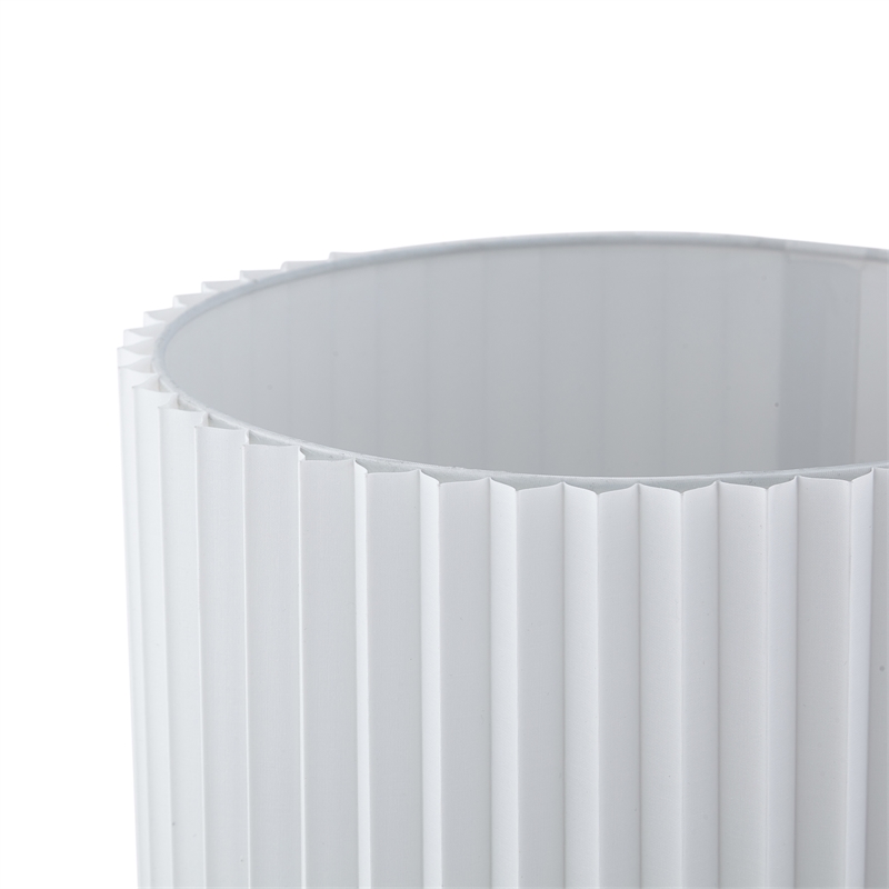 Posh Living Catarina Table Lamp 5ft Power Cord USB Charger Ivory