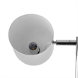 Posh Living Kaylei Floor Lamp 6ft Power Cord Foot Switch 2 Lights Chrome