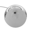 Posh Living Lillia Floor Lamp 6ft Power Cord Marble Stone Base Chrome